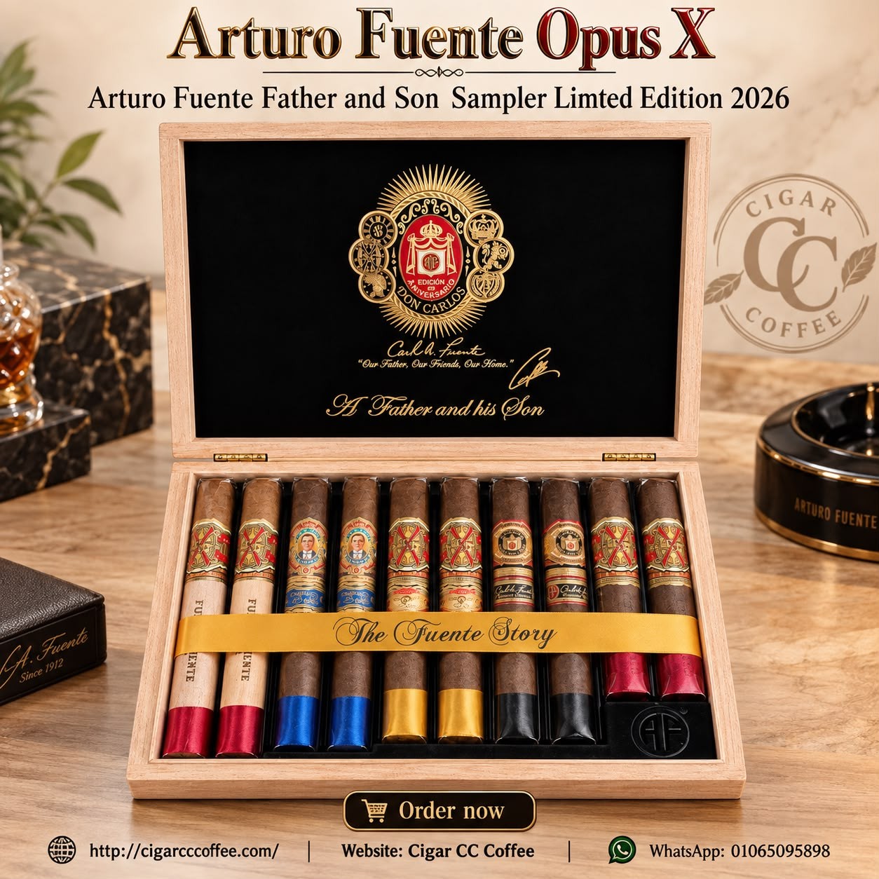 Arturo Fuente Father and Son Sampler Limted Edition 2026