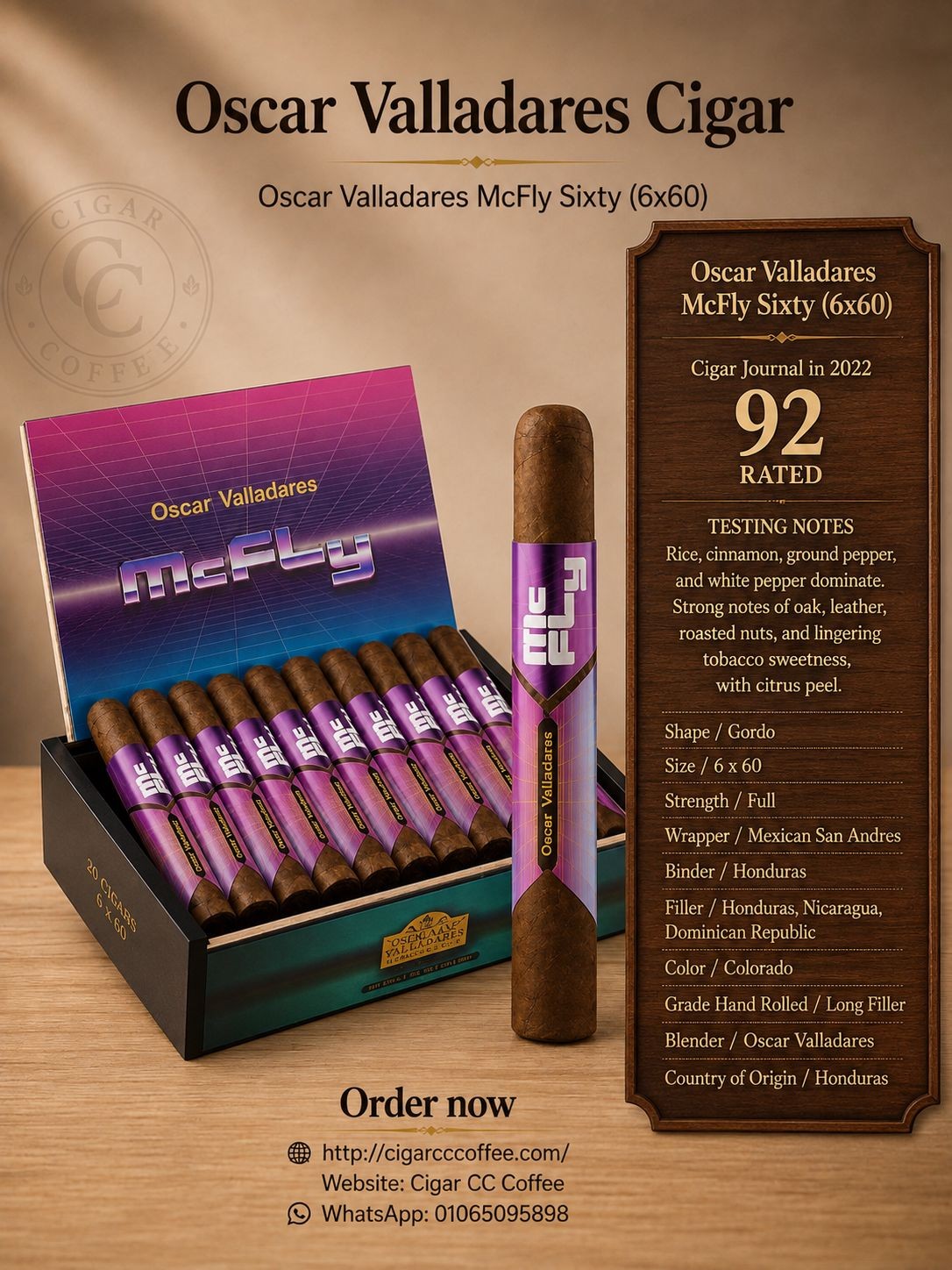 Oscar Valladares McFly Sixty (6x60)