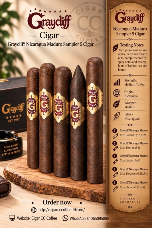 Graycliff Nicaragua Maduro Sampler 5 Cigar
