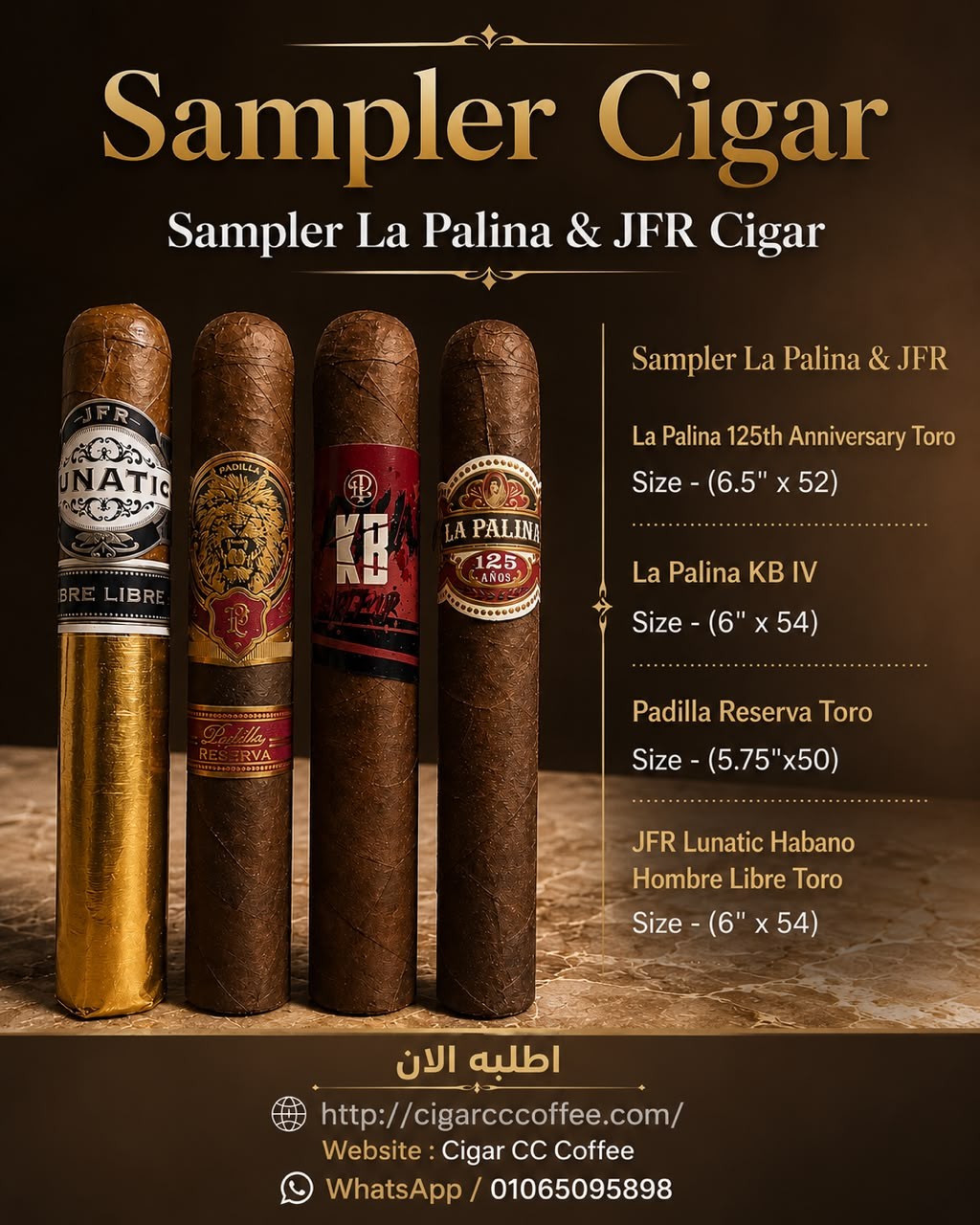 Sampler La Palina & JFR