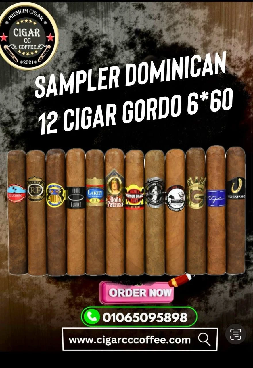 Sampler 12 Cigar Dominican Gordo 6*60